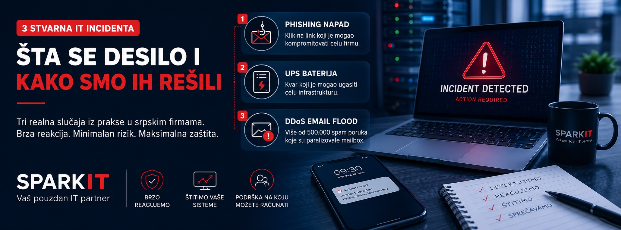 3 stvarna IT incidenta u srpskim firmama – šta se desilo i kako smo ih rešili
