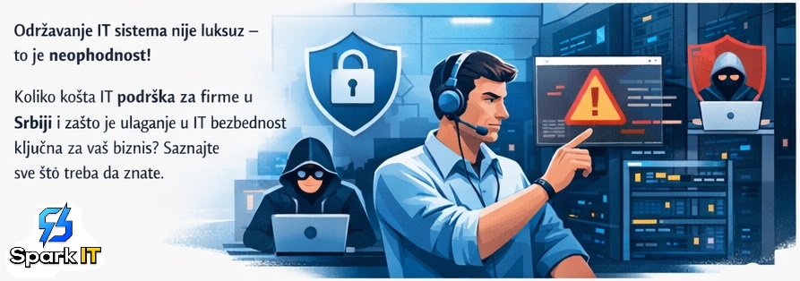 Koliko košta IT održavanje firme u Srbiji?