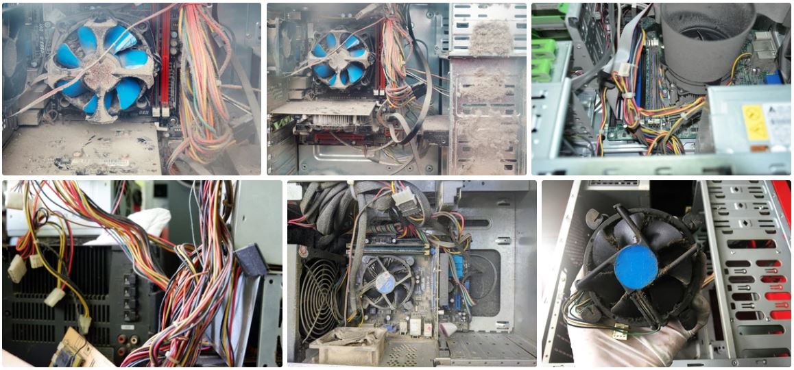 Čišćenje prašine iz računara