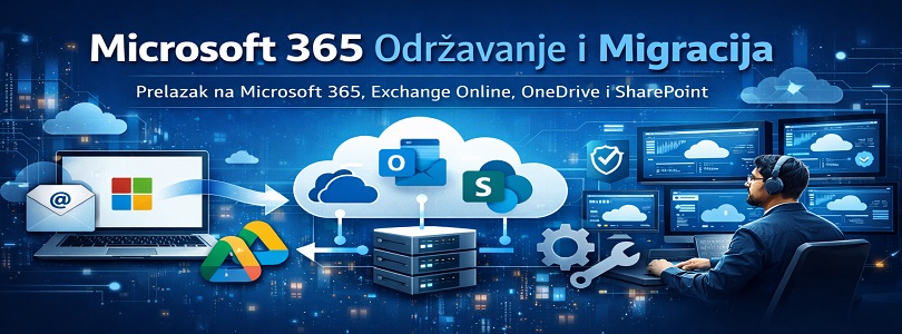 Microsoft 365 održavanje i migracije
