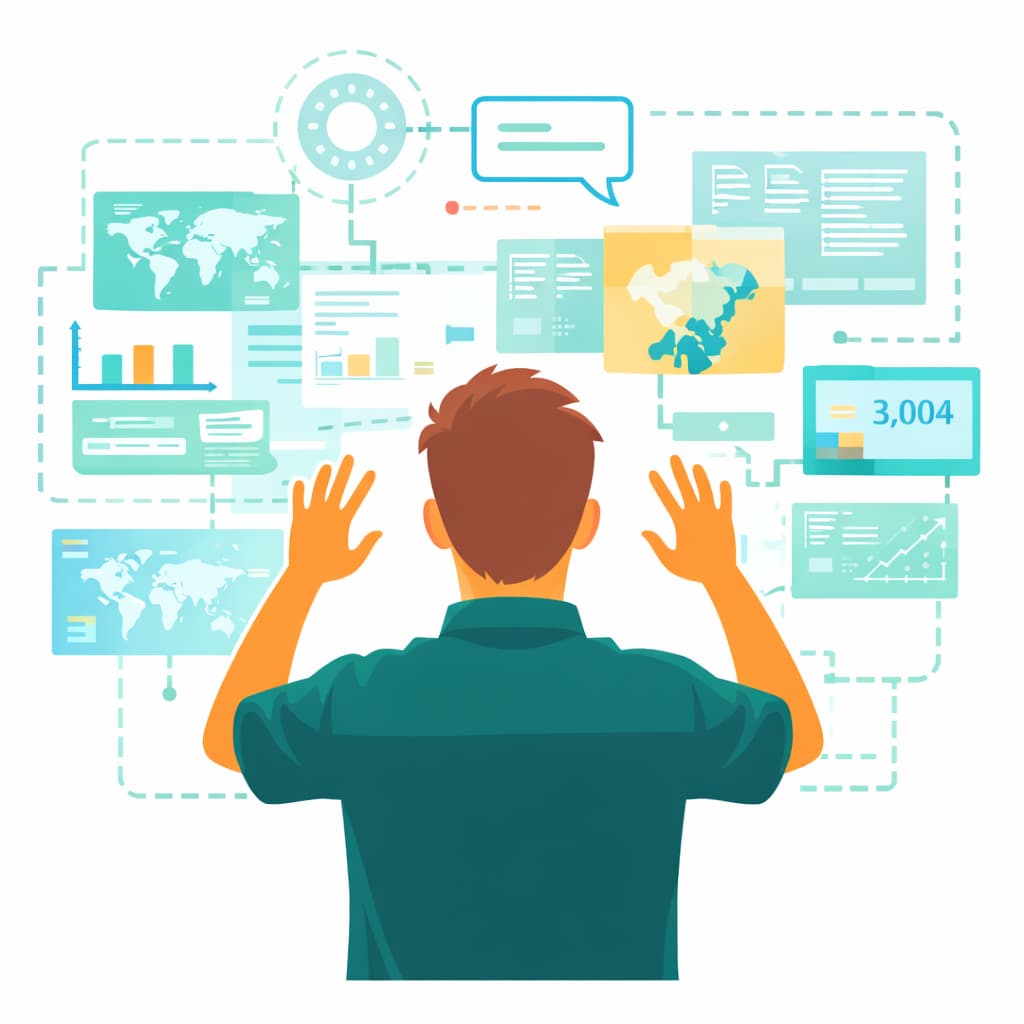 IT monitoring - technician in datacenter